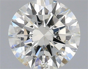 Foto Diamante Natural 0.44 quilates, Redondo , Color I, claridad SI2 y certificado IGI de