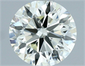 Natural Diamond 0.99 Carats, Round with Excellent Cut, J Color, VVS1 Clarity and Certified by IGI