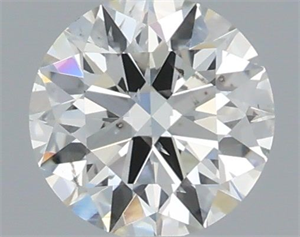 Picture of Natural Diamond 0.40 Carats, Round with Excellent Cut, I Color, SI1 Clarity and Certified by IGI