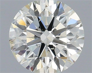 Foto Diamante Natural 0.40 quilates, Redondo , Color I, claridad SI2 y certificado IGI de