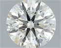 Natural Diamond 0.40 Carats, Round with Excellent Cut, I Color, SI2 Clarity and Certified by IGI