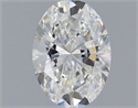 Diamante Natural 0.70 quilates, Ovalado , Color H, claridad VS1 y certificado GIA
