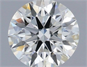 Natural Diamond 0.61 Carats, Round with Excellent Cut, I Color, VS1 Clarity and Certified by IGI