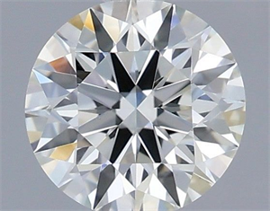 Picture of Natural Diamond 0.61 Carats, Round with Excellent Cut, I Color, VS1 Clarity and Certified by IGI