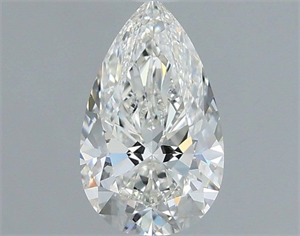 Picture of Natural Diamond 0.80 Carats, Pear with  Cut, H Color, VVS2 Clarity and Certified by IGI