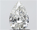 Diamante Natural 0.70 quilates, De pera , Color H, claridad VS2 y certificado IGI