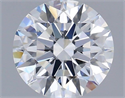 Del inventario de diamantes de laboratorio, 1.55 quilates, Redondo , Color D, claridad VVS2 y certificado IGI