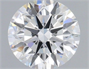 Lab Grown Diamond 1.05 Carats, Round with Ideal Cut, F Color, VS1 Clarity and Certified by IGI