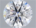 Lab Grown Diamond 0.87 Carats, Round with Ideal Cut, D Color, VVS2 Clarity and Certified by IGI