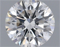 Lab Grown Diamond 1.09 Carats, Round with Ideal Cut, G Color, VS2 Clarity and Certified by IGI