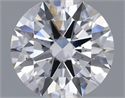 Lab Grown Diamond 1.20 Carats, Round with Excellent Cut, D Color, VS2 Clarity and Certified by IGI