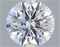 Del inventario de diamantes de laboratorio, 0.72 quilates, Redondo , Color D, claridad VS2 y certificado IGI