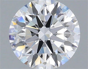 Picture of Lab Grown Diamond 0.83 Carats, Round with Ideal Cut, D Color, VVS2 Clarity and Certified by IGI