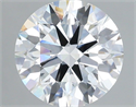 Del inventario de diamantes de laboratorio, 2.51 quilates, Redondo , Color F, claridad VVS2 y certificado IGI