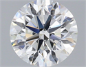 Del inventario de diamantes de laboratorio, 1.28 quilates, Redondo , Color E, claridad VVS2 y certificado IGI