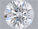 Del inventario de diamantes de laboratorio, 1.28 quilates, Redondo , Color E, claridad VVS2 y certificado IGI