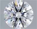 Del inventario de diamantes de laboratorio, 0.77 quilates, Redondo , Color E, claridad VVS2 y certificado IGI