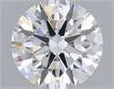 Lab Grown Diamond 0.85 Carats, Round with Ideal Cut, E Color, VVS2 Clarity and Certified by IGI