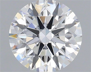 Picture of Lab Grown Diamond 0.85 Carats, Round with Ideal Cut, E Color, VVS2 Clarity and Certified by IGI
