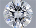 Del inventario de diamantes de laboratorio, 1.57 quilates, Redondo , Color F, claridad VVS2 y certificado IGI
