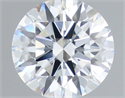 Del inventario de diamantes de laboratorio, 1.05 quilates, Redondo , Color E, claridad VVS2 y certificado IGI