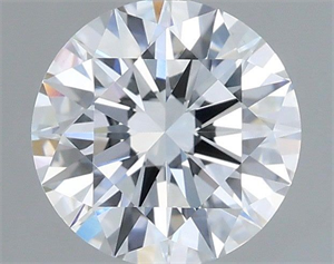 Picture of Lab Grown Diamond 1.37 Carats, Round with Excellent Cut, D Color, VS1 Clarity and Certified by IGI