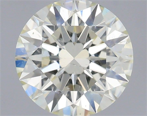 Foto Diamante Natural 0.72 quilates, Redondo , Color K, claridad SI1 y certificado IGI de