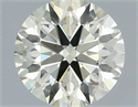 Diamante Natural 0.83 quilates, Redondo , Color L, claridad VS2 y certificado IGI