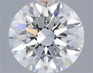Picture of Natural Diamond 0.40 Carats, Round with Excellent Cut, D Color, VS2 Clarity and Certified by IGI