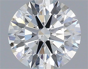 Foto Diamante Natural 0.40 quilates, Redondo , Color F, claridad SI1 y certificado IGI de