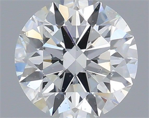 Foto Diamante Natural 0.40 quilates, Redondo , Color F, claridad SI1 y certificado IGI de