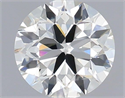 Diamante Natural 0.40 quilates, Redondo , Color H, claridad VS2 y certificado IGI