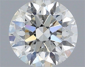 Picture of Natural Diamond 0.51 Carats, Round with Excellent Cut, G Color, SI1 Clarity and Certified by IGI