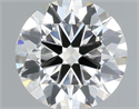 Natural Diamond 0.70 Carats, Round with Excellent Cut, I Color, VS1 Clarity and Certified by IGI