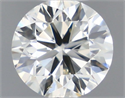 Diamante Natural 0.40 quilates, Redondo , Color J, claridad SI1 y certificado IGI