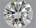 Diamante Natural 0.50 quilates, Redondo , Color J, claridad SI2 y certificado IGI