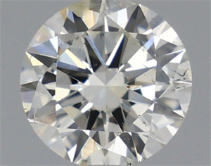 Foto Diamante Natural 0.50 quilates, Redondo , Color J, claridad SI2 y certificado IGI de