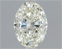 Diamante Natural 1.00 quilates, Ovalado , Color L, claridad SI1 y certificado GIA