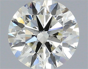 Foto Diamante Natural 0.50 quilates, Redondo , Color J, claridad SI1 y certificado IGI de