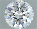 Natural Diamond 1.06 Carats, Round with Excellent Cut, E Color, SI2 Clarity and Certified by GIA