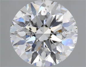 Foto Diamante Natural 2.00 quilates, Redondo , Color E, claridad SI2 y certificado GIA de