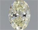 Natural Diamond 1.01 Carats, Oval with  Cut, M Color, SI2 Clarity and Certified by IGI