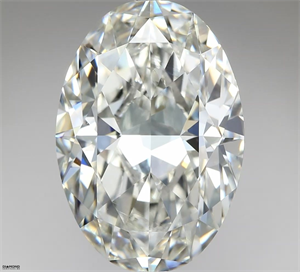 Picture of Natural Diamond 3.50 Carats, Oval with  Cut, I Color, VVS2 Clarity and Certified by GIA