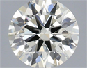 Diamante Natural 0.44 quilates, Redondo , Color L, claridad VVS1 y certificado IGI