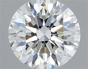 Picture of Natural Diamond 0.50 Carats, Round with Excellent Cut, I Color, VS2 Clarity and Certified by GIA