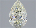 Natural Diamond 2.19 Carats, Pear with  Cut, J Color, VS1 Clarity and Certified by IGI