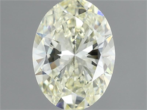 Foto Diamante Natural 1.00 quilates, Ovalado , Color L, claridad SI2 y certificado IGI de