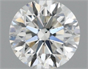 Diamante Natural 0.45 quilates, Redondo , Color I, claridad SI1 y certificado GIA