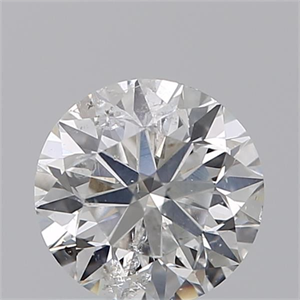 Foto Diamante Natural 0.70 quilates, Redondo , Color F, claridad I1 y certificado GIA de