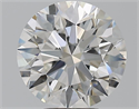 Natural Diamond 4.01 Carats, Round with Excellent Cut, F Color, VS1 Clarity and Certified by GIA